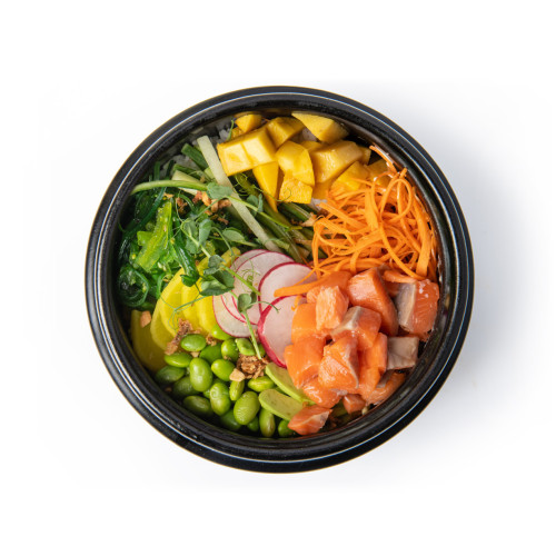 Poke Bowl s lososem