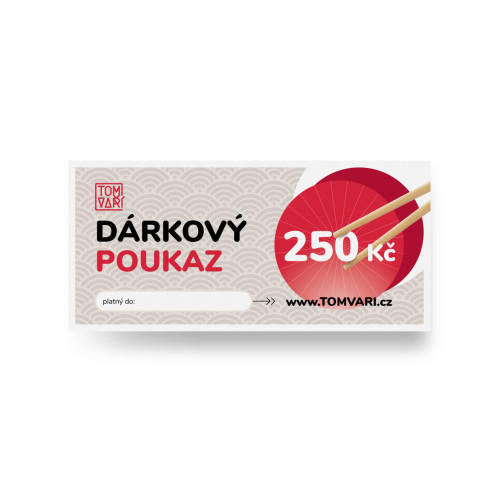 Dárkový poukaz 250 Kč