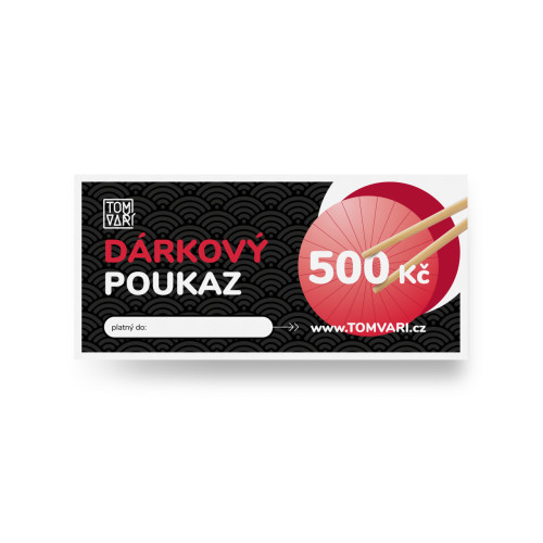 Dárkový poukaz 500 Kč