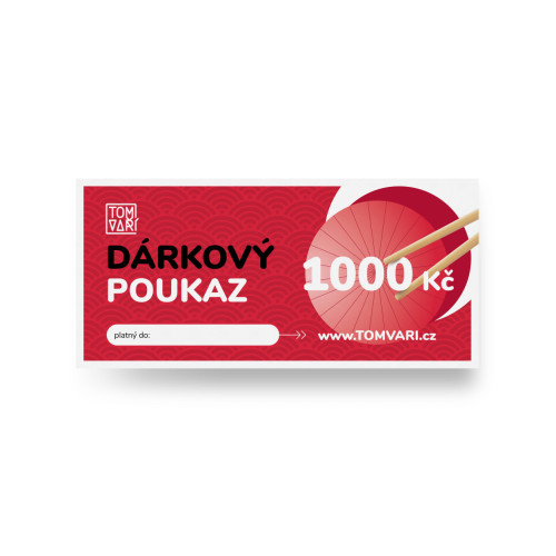 Dárkový poukaz 1000 Kč