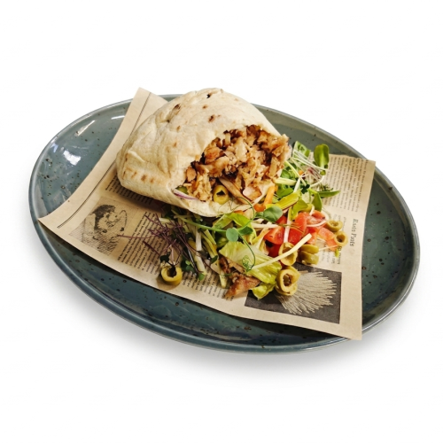 Gyros v pita chlebu