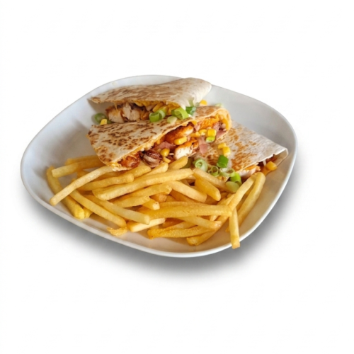 BBQ Strips Quesadilla